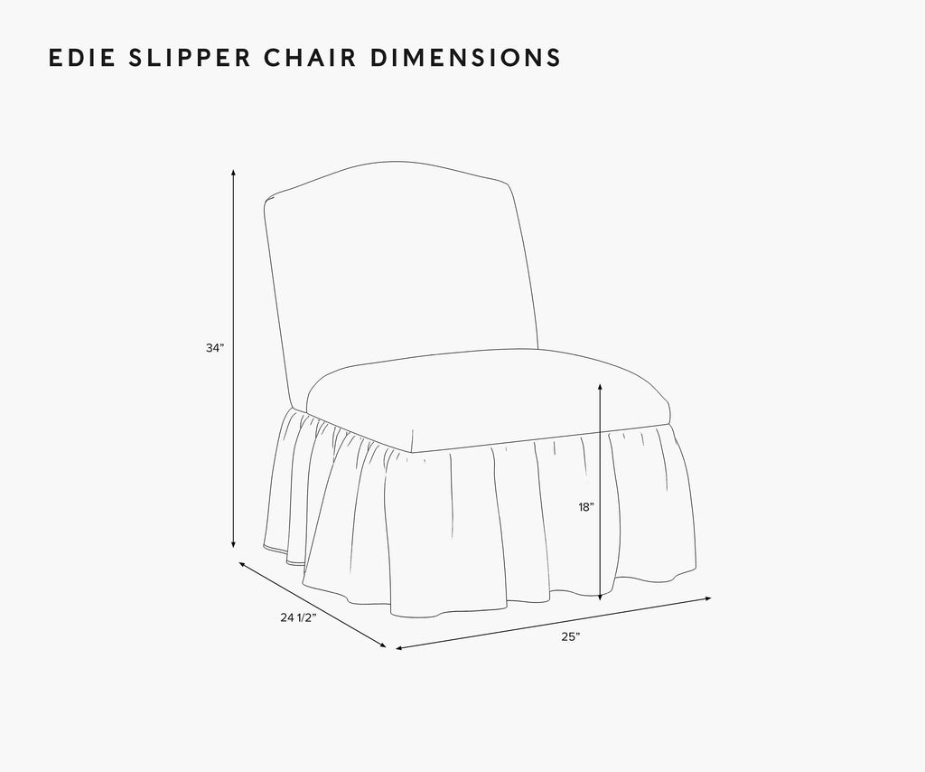 Edie Slipper Chair - Willowberry